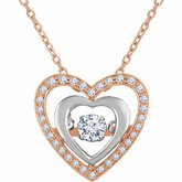 Mystara Diamonds® Heart Necklace