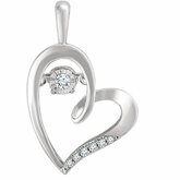 Mystara Diamonds® Heart Pendant