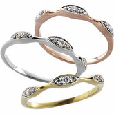 1/10 CTW Stackable Diamond Ring