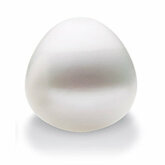 Drop-short White South Sea Cultured Pearls