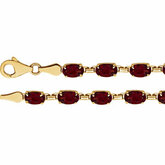 Gemstone Line Bracelet