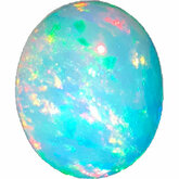 Oval Genuine Ethiopian Opal (Black Box)