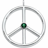 Peace Sign Pendant Mounting