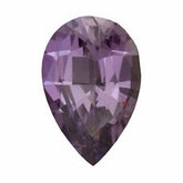 Pear Genuine Purple Sapphire (Black Box)