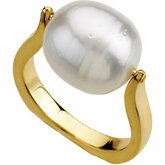 Ring for 12MM Circle Pearl