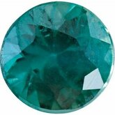 Round Genuine Teal Sapphire (Notable Gems®)