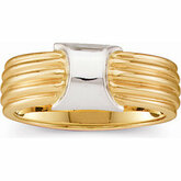 Two Tone Gold Fashion Ring