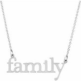 "Family" Necklace or Center