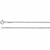 Diamond Cut Rope Chain 1.5mm