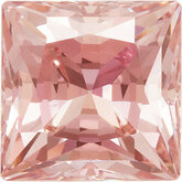 Square SWAROVSKI GEMSTONES™ Morganite Pink Cubic Zirconia