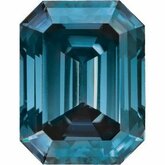 Emerald Fancy Blue Stuller Lab-Created Moissanite™