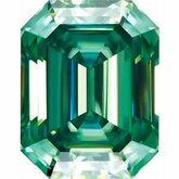 Emerald Fancy Green Stuller Lab-Created Moissanite™