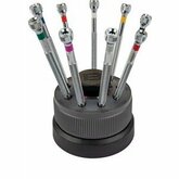 52-5600 / Bergeon Rotating Stand with 9 Screwdrivers