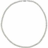 Gray Cultured Freshwater Pearl Strand