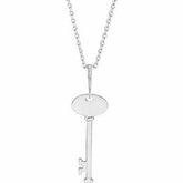 Faith Key Necklace or Pendant