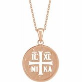 Orthodox IC XC NIKA Cross Necklace or Pendant