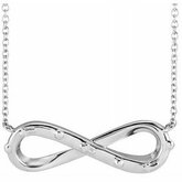 Infinity Rosary Necklace or Center