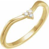 Rose-Cut Engagement Ring or Band